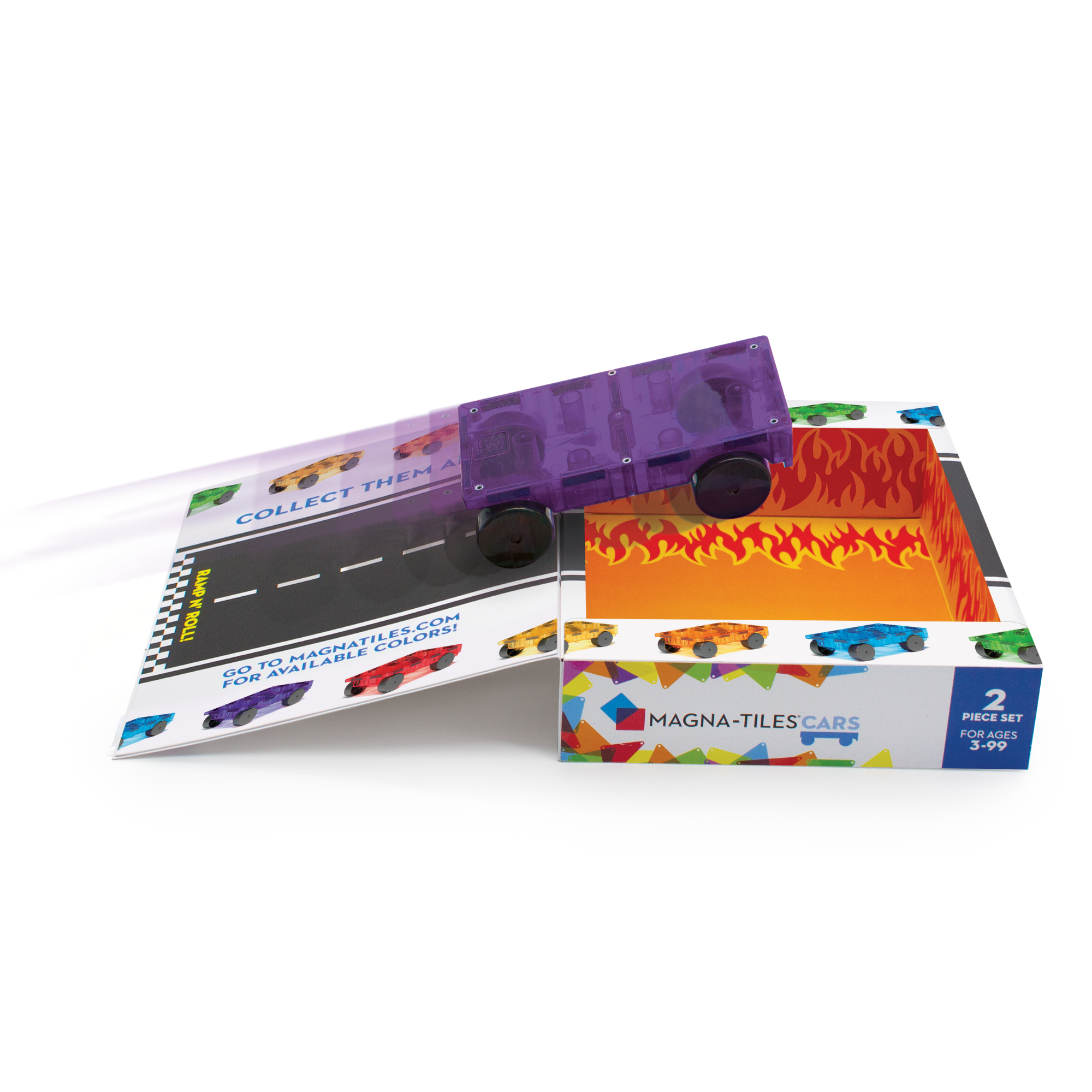 Cars 2 Piece Expansion Set: Purple & Red - Image 2