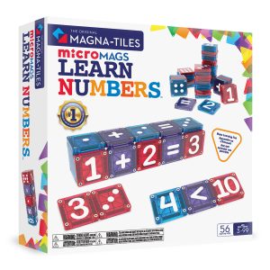microMAGS Learn Numbers 56 Piece Set