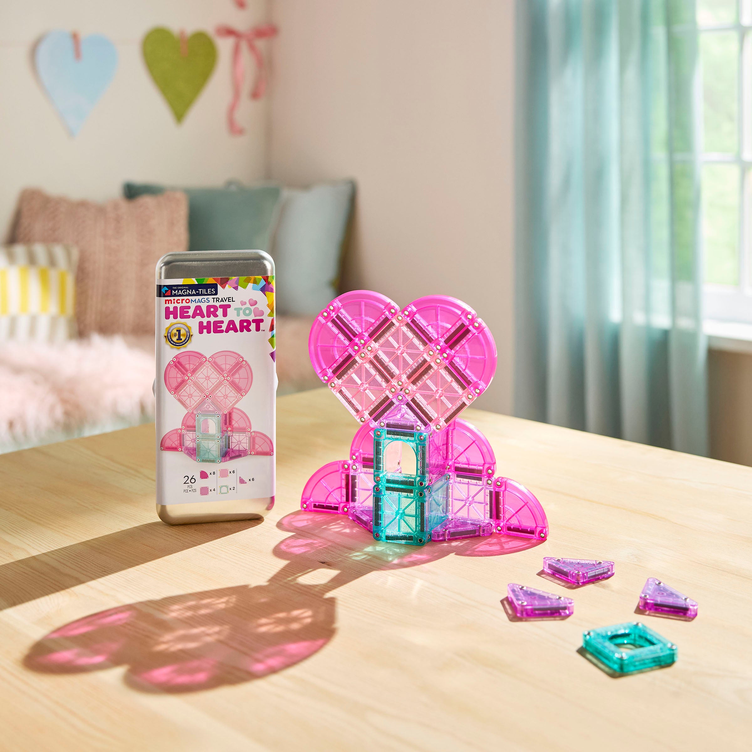 microMAGS Heart to Heart 26 Piece Travel Set - Image 2